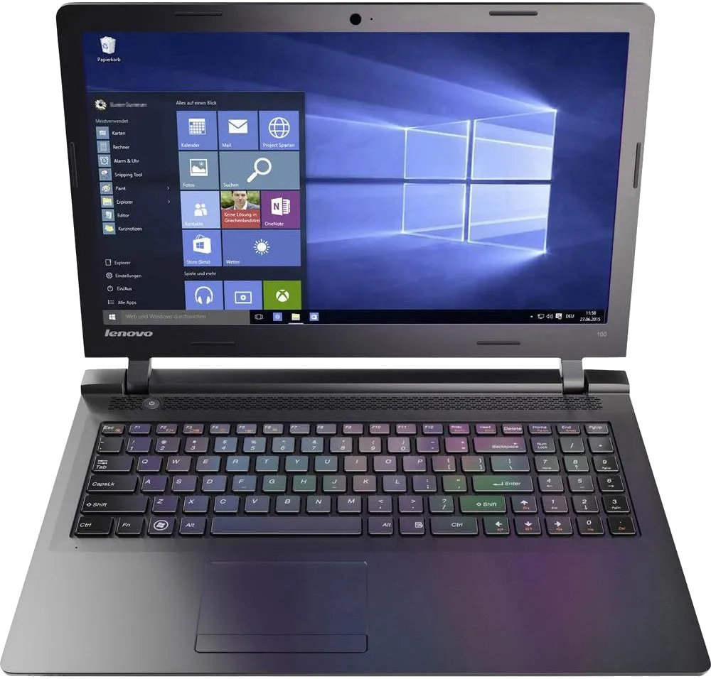 Ремонт экрана Lenovo 100 15